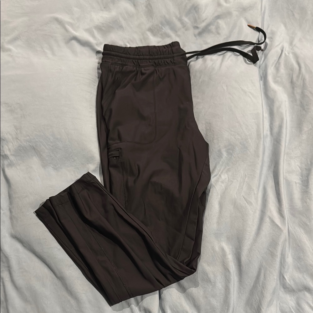 Womens Black Jogger Scrub Pants